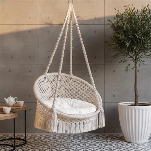 How to Make a Macrame Hammock Chair: Complete Guide - Etsy