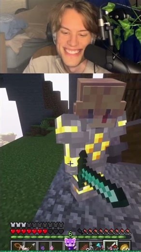 He pood his pants😆 #minecraft #minecraftsmp #chat