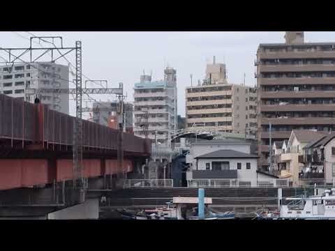 鶴見小野駅 生麦駅付近での撮影 やや風強い