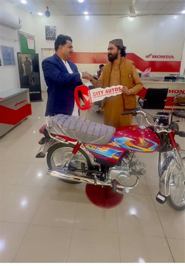 Honda CD70 Motorcycle Sale to Happy Customer