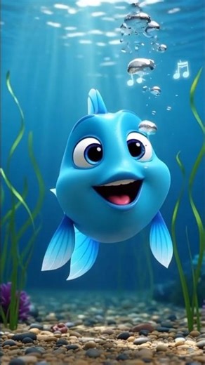 World of Bubbles 🫧🐠 | Magical Colorful Fish Cartoon Short ✨#MagicalCartoon #shorts