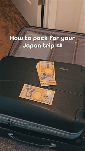 Japan packing tips that make sense 🔥 #japantraveltips