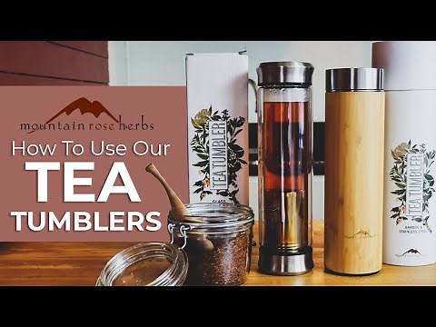 How to Use a Tea Infuser Travel Mug