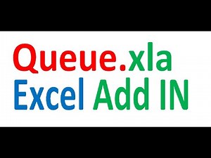Queue Excel Add In Queue Add In