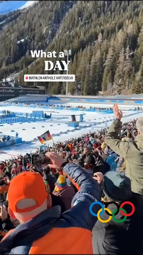 Daniel Alfreider on Instagram: "What a day! Antholz und die Biathlon-Fans feiern das Olympia-Gold für Lisa Vittozzi und den 9. Platz unserer Doro Wierer, nach einem gewaltigen Aufhollauf. 💪💪💪 Schön, dass auch heute wieder 20.000 Sportbegeisterte mit Bahn, Shuttlebussen oder dem PKW das Biathlonzentrum erreicht haben, um bei den ersten olympischen Winterspielen in Südtirol dabei zu sein. Die allermeisten Fans sind früh gestartet und stressfrei im Biathlonzentrum @biathlonantholz eingetroffen. 
