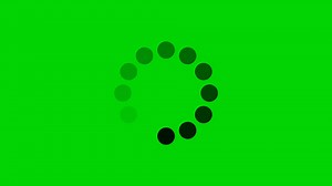 Loading Circle On Green Screen 9 Stock Motion Graphics SBV-349227207 - Storyblocks