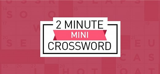 Two Minute Mini Crossword | Play Online for Free | Washington Post