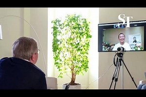 Chinese tennis star Peng Shuai tells IOC president she is safe during video call