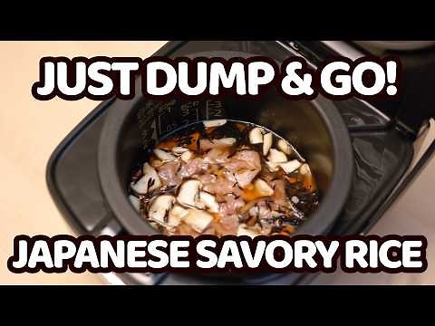 Rice Cooker No-Fuss Japanese Savory Rice: JUSHI from Okinawa