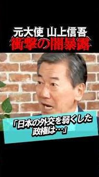 【衝撃暴露】元大使だから言える当時の闇！ #政治 #山上信吾