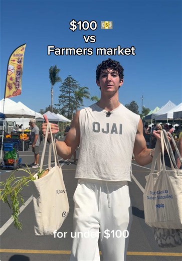 Can we stay under $100 at the Farmers Market? | Farmers Markets