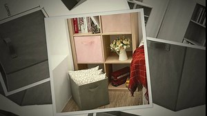 Foldable Fabric Storage Bin [Set of 4] Collapsible Containers Cubes Boxes Organizer - 13 x 15 x 13 inches (Gray)