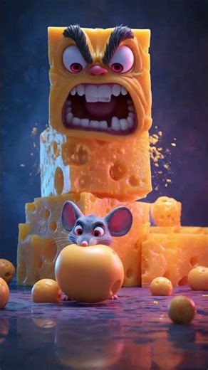 Mouse vs Cheese 😈🧀