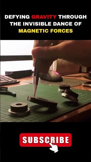 Defying Gravity Through the Invisible Dance of Magnetic Forces || Magnetic Levitation #physics #vcan