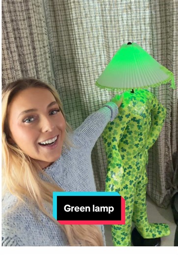 DIY St. Patrick's Day Clover Lamp Tutorial