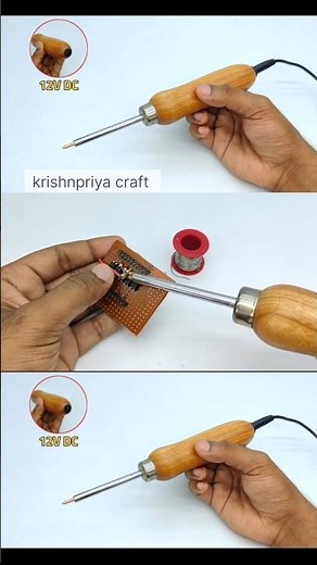 🔥 How To Make Powerful 12V Soldering Iron At Easy | DIY Soldering Tool 100% Working
