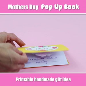 82K views · 158 reactions | Cute pop up book kids can make and personalise for Mothers Day Get the printable template here: https://www.thecrafttrain.com/mothers-day-pop-up-book/ | The Craft Train | Facebook