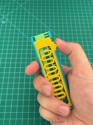 3D Printed Fidget Comb #3dprinting #satisfying #asmr #funny #fidgettoys #comb