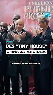 Des "tiny house" contre les #violences conjugales • FRANCE 24