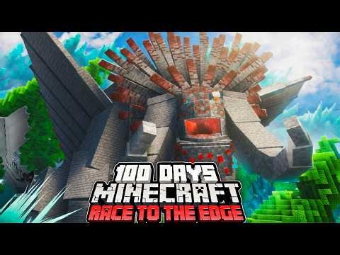 I Survived 100 Days in DRAGONS EDGE How To Train Your Dragon Minecraft!