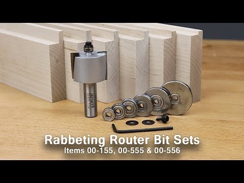 Get Professional Results with Value-Packed Rabbeting Router Bit Sets