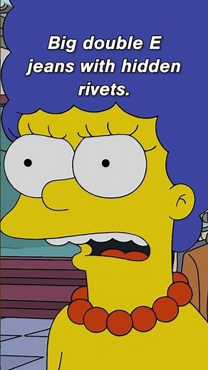 marge meet’s comic book guy’s cousin 😂 #thesimpsons