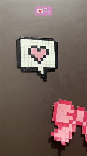 Pixel art 💌🫧#diy #art #artandcraft #shorts