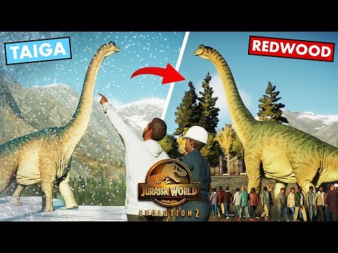 The Great Dinosaur Migration Walkthrough Habitat | Jurassic World Evolution 2