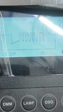 TESTING INJECTOR PULSE AND VOLTAGE| OSCILLOSCOPE