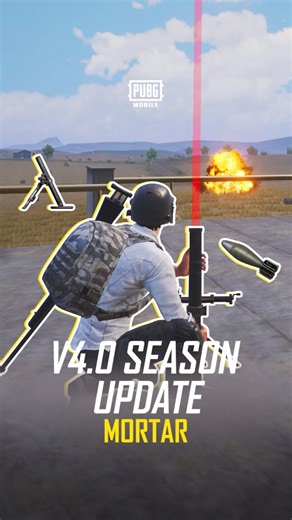 New weapon - Mortar is available now! 💥🪖 Lightweight and portable, it’s a one-person powerhouse with special explosive ammo 💣. Mortar has two firing modes: 🎯 Aim directly at targets you can see, or 🗺️ Use the map to strike enemies from afar—even outside your line of sight. Mortar helps transform your tactics with long-range area denial and next-level team play 🚀🤝! Only available in PUBG MOBILE 📱 Download Now: https://pubgmobile.live/PUBGM400 #PUBGMOBILE #PUBGM400 #PUBGMCLASSICUPDATE #PUB