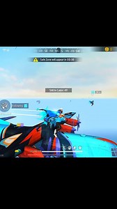 Midnight Action Skydive Animation Free 😱🔥 #freefire #shorts | Genius ff