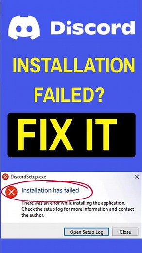 Discord Not Installing? Here’s the Fix! #shorts