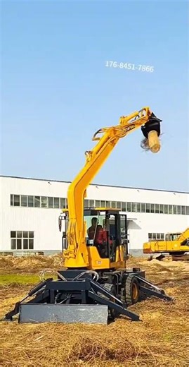 Forklift grabbing and rotary wood grabbing machine are different from truck-mounted grabbing