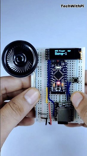Nano Music Box — Arduino Mini MP3 Player with Visuals (OLED) #arduino #arduinoproject #diy#mp3player