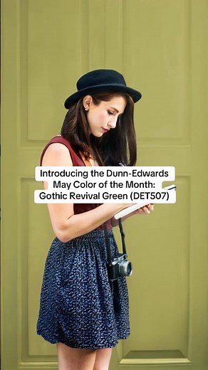 Explore our May Color of the Month: Garden Revival Green (DET507) 🌱 #paint #paintcolor #colors