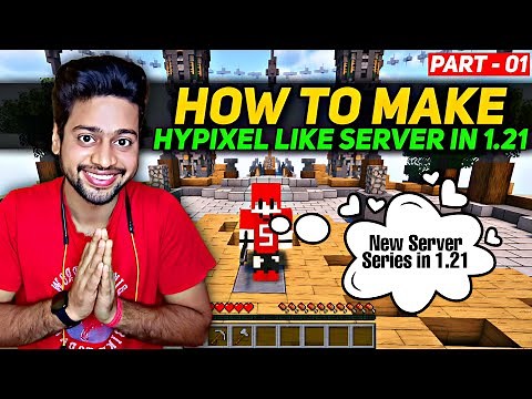 How To Make Hypixel Like Server in Minecraft 1.21 | New Hypixel Series in 1.21 | Part #1