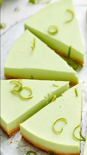 Key Lime Pie (American-Style Lime Cake) 😍