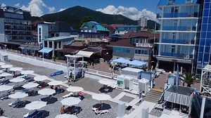 6.6K views · 360 reactions | The beach in Lazarevskoye village, 68 kilometers from Sochi. Пляж в посёлке Лазаревское, в 68 километрах от Сочи. | Beautiful Russia | Facebook