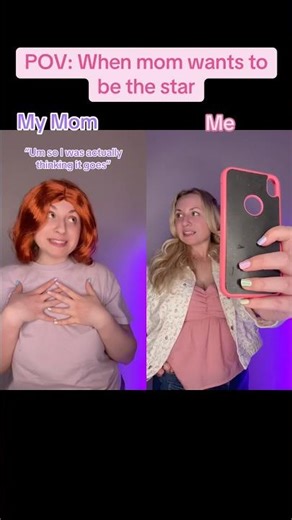 My mother wants to be the star (mother is mom sister is sis) #family #shorts #skit