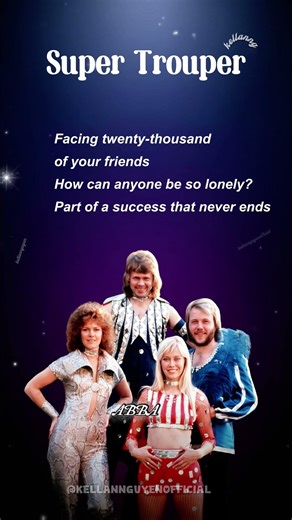 Super Trouper - ABBA (Lyrics) #lyrics #80smusic #abba #80ssongs #retro #80s #disco