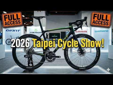 Full Access: Every Booth at 2026 Taipei Cycle 4F [Complete Tour!]