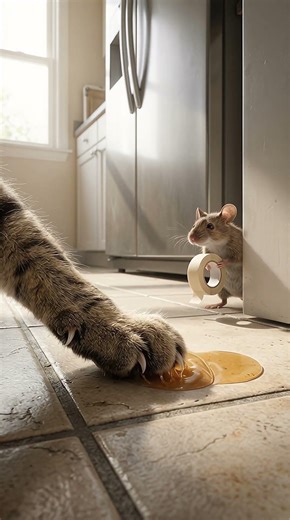 Stuck Forever! 😹The Ultimate Super Glue Prank (Cat vs Mouse) | 999 IQ Mouse vs Confused Cat! 🧀 #cute