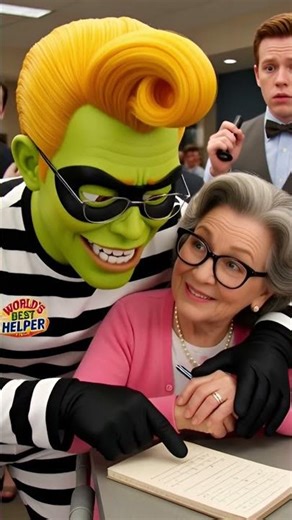 The Mask's WORST Bank Robbery Ever! 💰😂 #Shorts