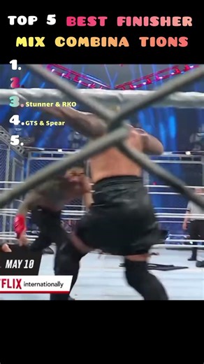 Ranking BEST Finisher Combinations #wwe #wrestling