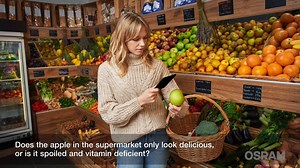 574K views · 31 shares | Is the shirt on the shelf really made of 100% cotton? Does the apple in the supermarket only look delicious, or is it spoiled and vitamin deficient? A closer look at the molecular structure provides the answers to these questions. May we introduce: OSLON ® P1616 SFH 4737 from OSRAM - the world's smallest near-infrared LED (NIRED) for spectroscopy applications. Learn more here: https://bit.ly/2S3LFUP | ams OSRAM | Facebook