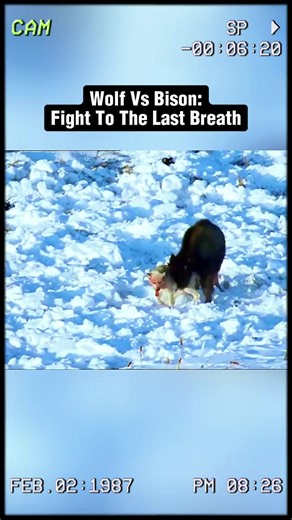55K views · 213 reactions | Wolf vs bison： fight to the last breath. #wildanimals #animals #foryou | B3 Clip | Facebook