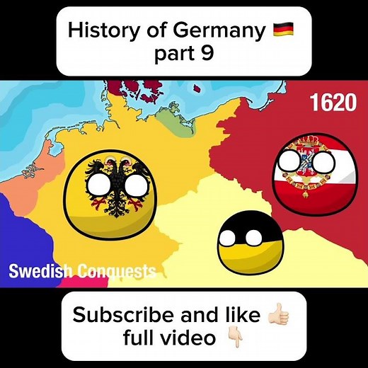 Countryballs - History of Germany #history #polandball #countryballs #europe #germany #ww2 #ww1