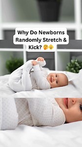 22K views · 324 reactions | Why Do Newborns Randomly Stretch & Kick?...