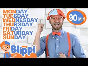 Days of the Week Song｜Blippi｜Children's Music｜Trucks For Kids｜Gecko's Songs