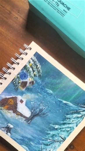 forget to paint snowman #art #painting #artist #ytshorts #shorts #trending #fyp #reels #winter #snow